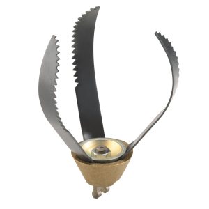 Couteau à 3 lames en fer de lance, 4 po (110 mm) (92545)