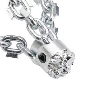 K9-204 FlexShaft® Pile Driving Tool for 4" (100 mm) Diameter Pipe, Triple Chain, Penetrating Head (66588)