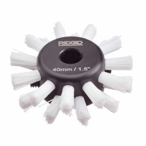 1.5" (40 mm) Nylon Brush for 1/4" (6 mm) Diameter Hose (68933)