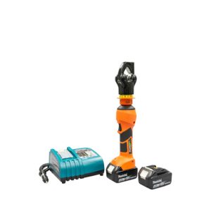 Pince à sertir isolée de 6 tonnes avec tête 6ID et chargeur de 12 V
