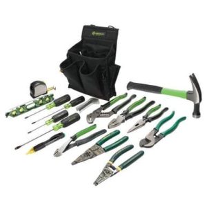 Trousse d'outils de compagnon, 17 pièces