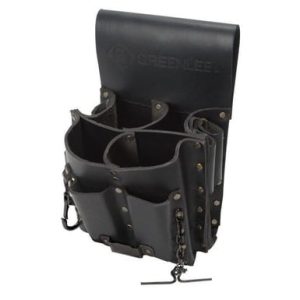 Pochette en cuir à poches, usage intensif 8