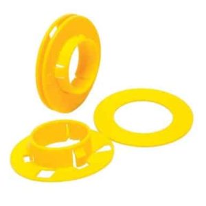 1 000 bagues pour trou prépoinçonné ou trou de 1-11/32" (34,1 mm) de diamètre poinçonné par 710