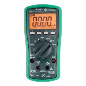 Multimètre numérique, calibré 6,000 1000V 8A