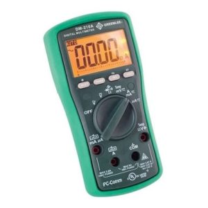 Multimètre numérique 6,000 1000V 8A (DM-210A)