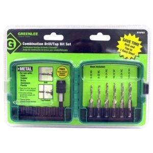 6-32 to 1/4-20 6-Piece Drill Tap Set