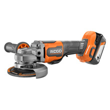 RIDGID 18V Brushless 4-1/2 in. Paddle Switch Angle Grinder Kit