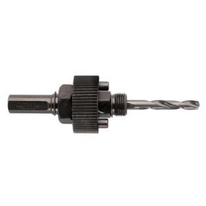 1/2" Shank with 3 Flats, Hole Saw Arbor